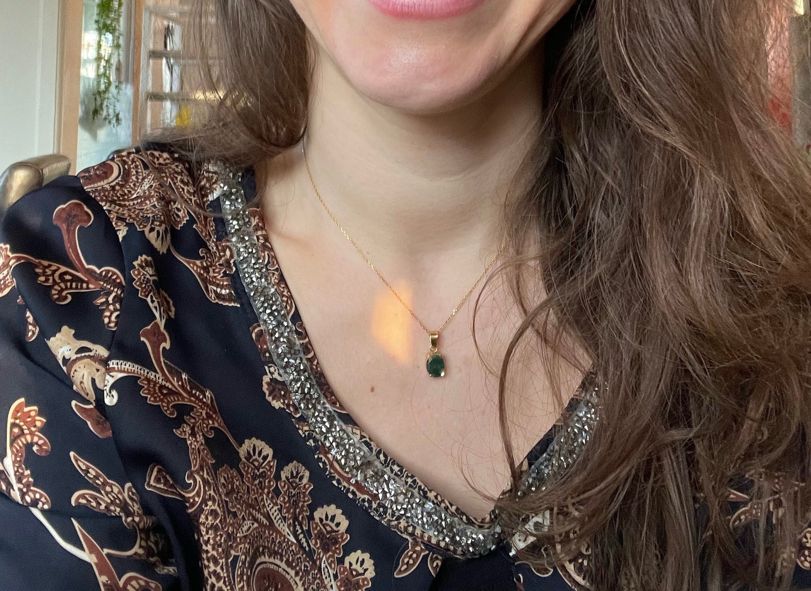 Pamesta aukso grandinėlė su pakabuku