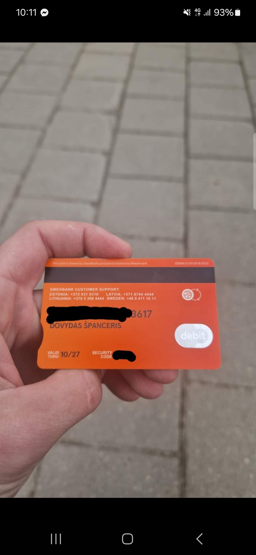 Rasta banko kortelė