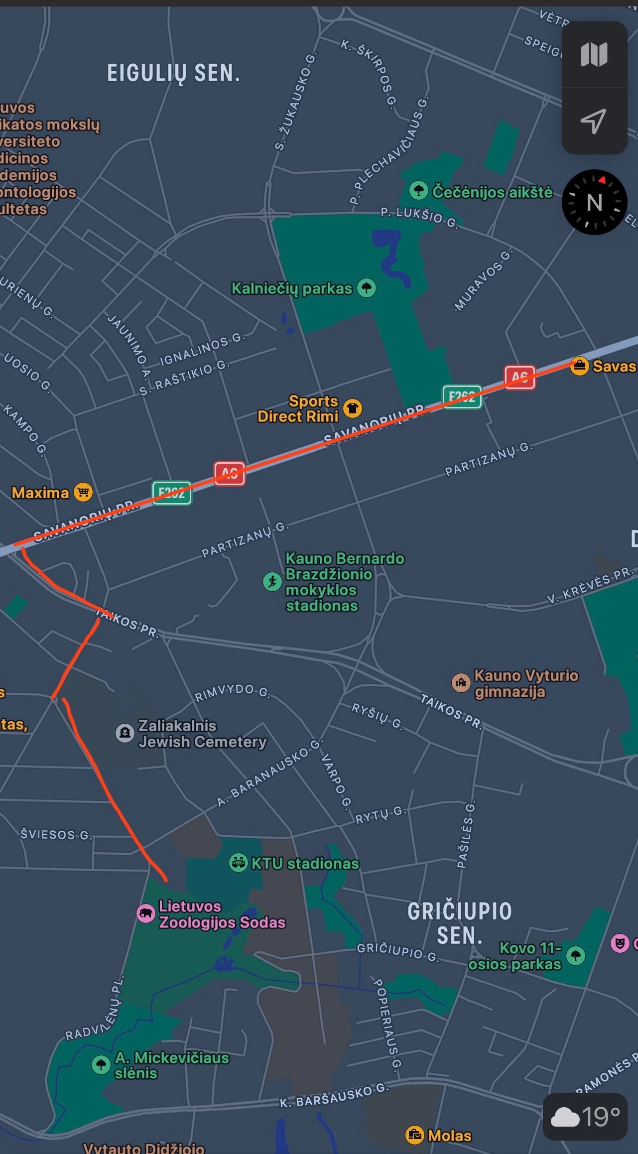 Pamesta juoda BOSS piniginė Savanorių pr. Kaune